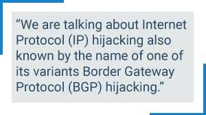IP BGP Hijacking