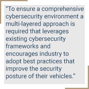 Cybersecurity Connected Autonomous Vehicles