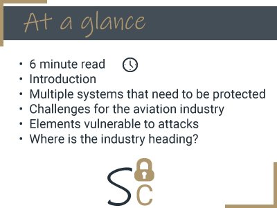 Aviation Cybersecurity Major Challenges