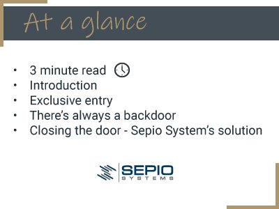 Hardware Security - zero trust