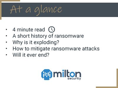 Will Ransomware End?